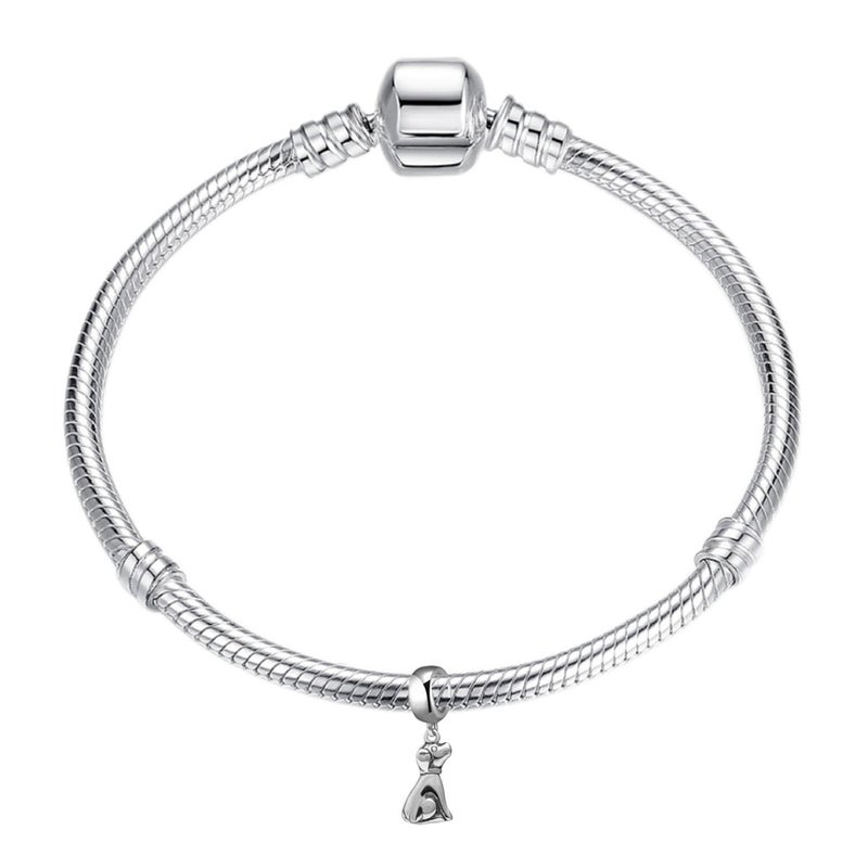 LAMOONY Dog Charm 925 Sterling Silver Animal Charm Dangle Charm Pet Charm Birthday Charm for Pandora Bracelet (Dog) - Image 5